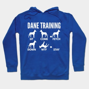 Great Dane Training Dane Dog Tricks Hoodie